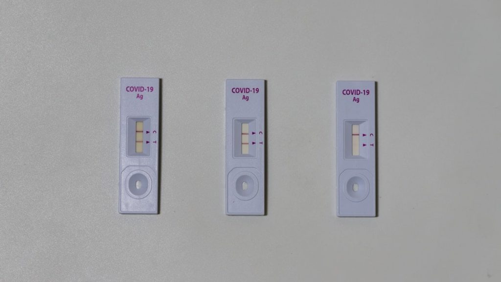 a row of white switches